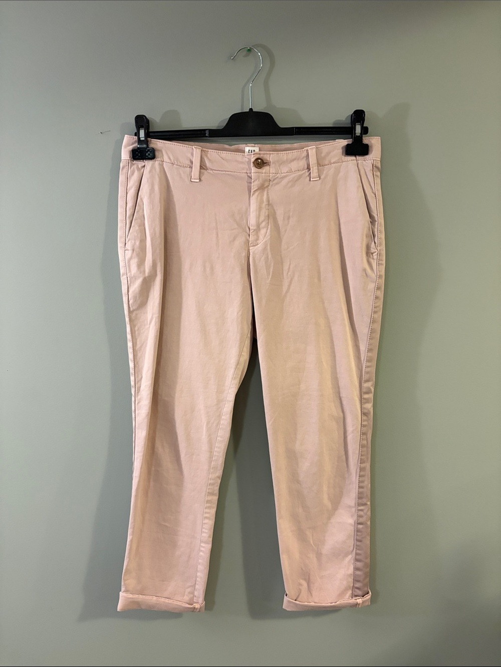 Gap ($90) Light Pink Girlfriend Chino - W 17.5 R 9.5 I 25.5